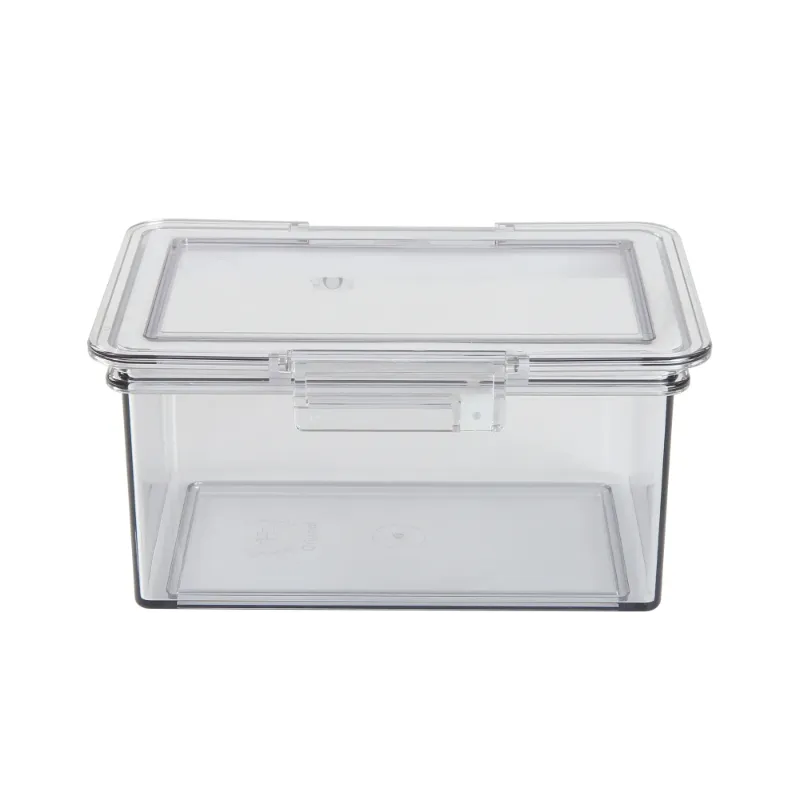 Photo 1 of The Home Edit Small Canister Food Storage Container, Clear 6"x4"x3"