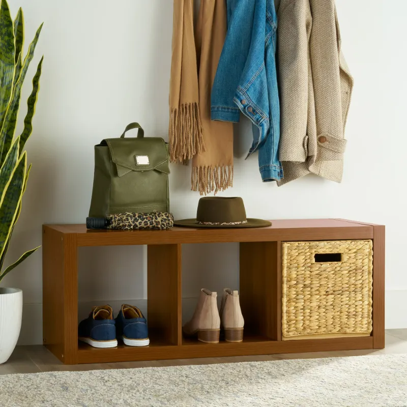 Photo 1 of Better Homes & Gardens 3-Cube Storage Organizer, Acorn
