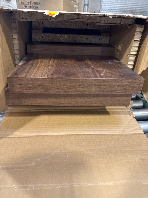 Photo 1 of Better Homes & Gardens 443103 Ezra Accent Cabinet, Warm Walnut Finish
