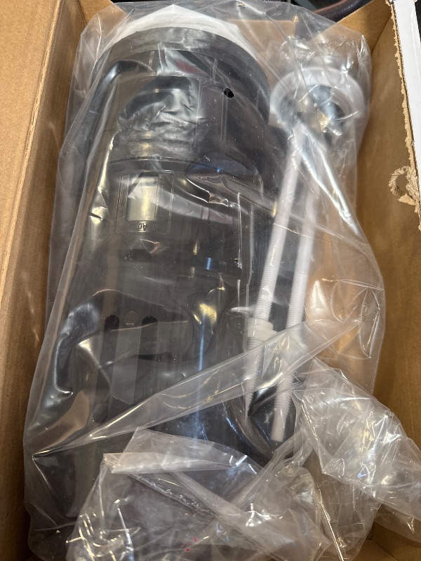 Photo 1 of R&T 3-Inch Dual Flush Valve with Push Button Top Flush Toilet Repair Kit Inside Tank Replacement for 2-piece Toilet A2422M