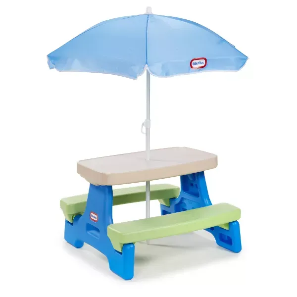 Photo 1 of Little Tikes Easy Store Jr. Play Table with Umbrella
