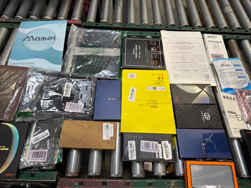 Photo 1 of Box Lot of Miscellaenous Phone/Tablet Cases and Cords