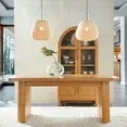 Photo 1 of Box 1 of 1 only---Better Homes & Gardens Juliet Extendable Dining Table, Light Honey Finish
