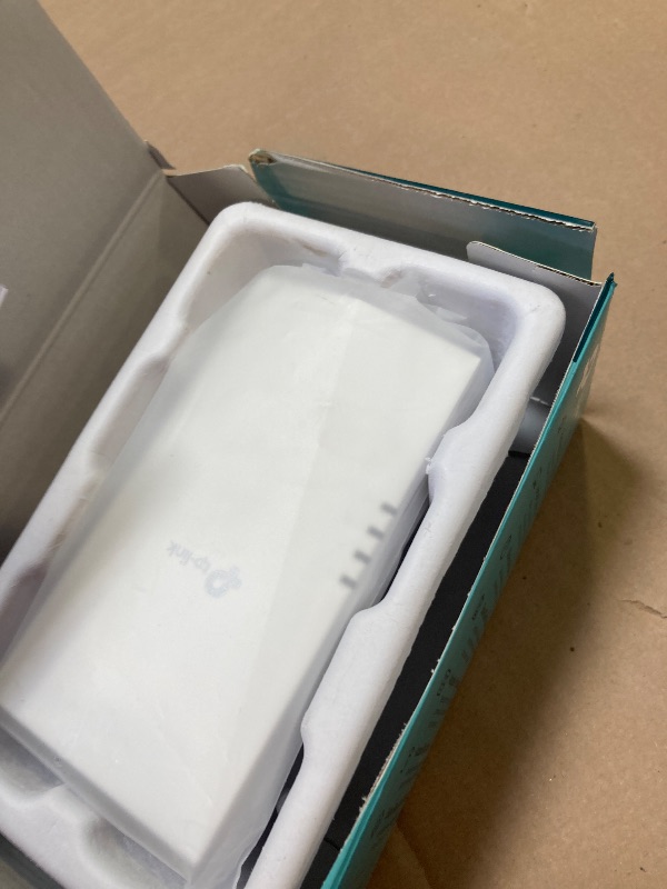 Photo 1 of TP-Link AX3000 WiFi 6 Range Extender Internet Booster(RE700X), Dual Band, AP Mode w/Gigabit Port, OFDMA, Beamforming, APP Setup, OneMesh Compatible