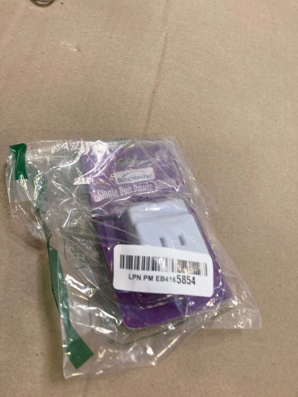 Photo 1 of BindMaster 3 Prong Grounded Single Port Power Adapter with Indicator On/Off Switch (1 Pack)