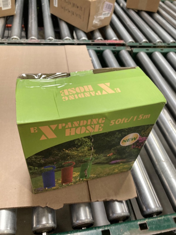 Photo 1 of 50 FT Garden Hose, 2025 New Flexible Water Hose 50FT with Leakproof Solid Brass Fittings, Reinforced Extra Strong Outer Fabric & Durable 3-layer Inner Core, Ultra Lightweight, No Kink, No Tangle