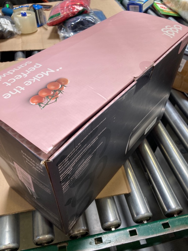 Photo 1 of Oggi Stainless Steel Roll Top Bread Box for Kitchen Countertop with Stainless Steel Lid - Fits Multiple Large Loaves of Bread and Other Freshly Baked Goods Including Cookies, Bagels, Muffins