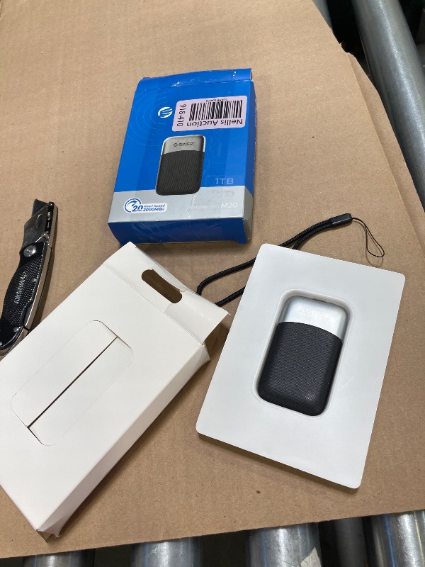 Photo 1 of ORICO 1TB External SSD Up to 2000MB/s, Portable Solid State Drive with 20Gbps USB C&A Cable, Reliable Storage for Type-C Smartphone, Tablets, Laptops, USB 3.2 Gen 2x2- M20
