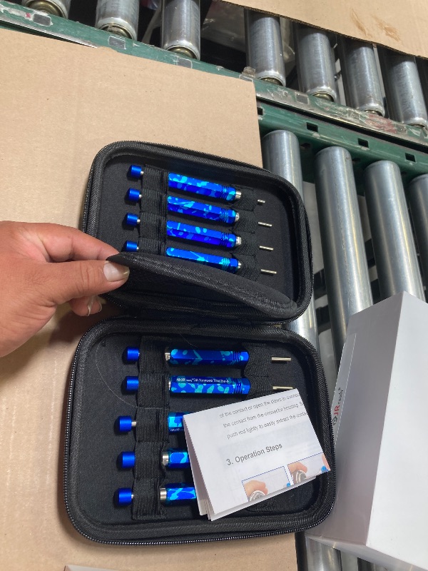 Photo 1 of JRready ST5289 Tube Type Ejector Rod Contact Pin Extraction Tool for Molex .062" & .093”/HARTING/TE Heavy Duty/Weather Pack/AMP 4.2/6.35/2.13/CPC/RT360 Contacts, Terminal Insertion Toolsl, 9PCS