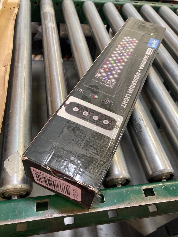 Photo 1 of SEAOURA Led Aquarium Light for Plants-Full Spectrum Fish Tank Light with Timer Auto On/Off, 18-24 Inch, Adjustable Brightness, White Blue Red Green Pink LEDs with Extendable Brackets for Freshwater