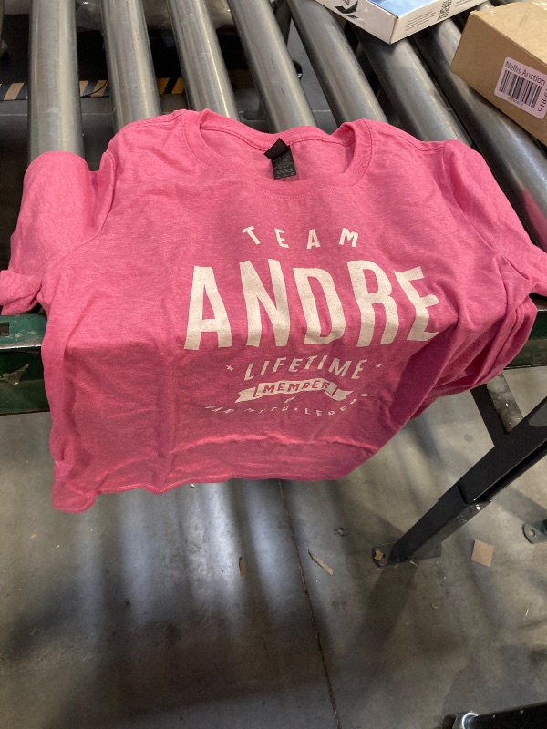 Photo 1 of Team Andre Lifetime Member Funny Name Andre T-Shir tSIZE SMALL