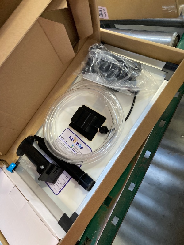 Photo 1 of POPOSOAP Solar Water Pump 12W, Solar Water Fountain Pump with 160GPH Submersible Pond Pump Adjustable Flow for Solar Fountain, Pond, Fish Tank, Garden, Pool, Water Features