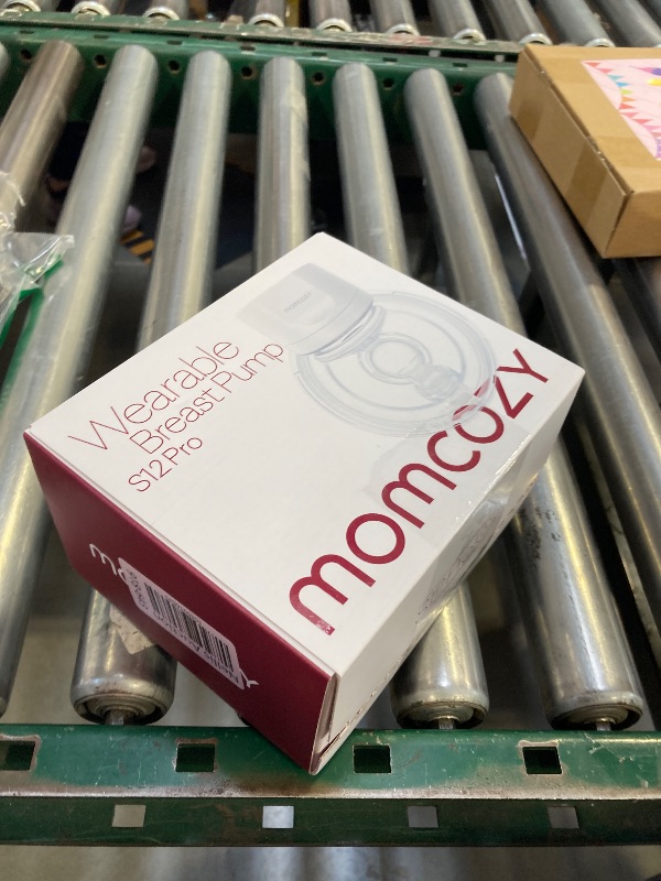 Photo 1 of Momcozy Breast Pump S12 Pro Hands-Free, Wearable & Wireless Pump with Soft Double-Sealed Flange, 3 Modes & 9 Levels Double Electric Pump Portable, Smart Display, 24mm, 1 Pack, White