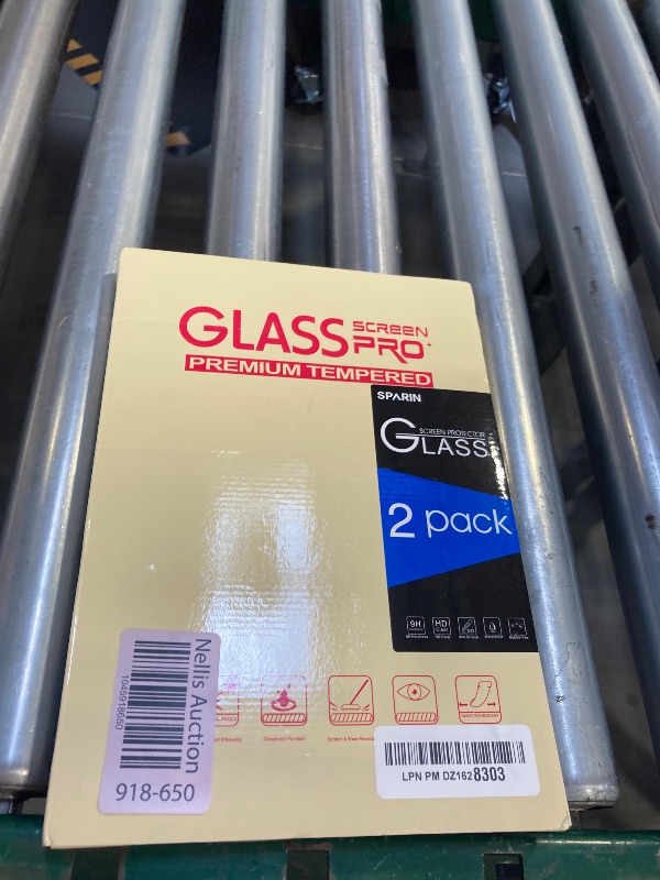 Photo 1 of SPARIN 2 Pack Screen Protector for iPad Air 11-inch M3 2025 & M2 2024, (iPad Air 7th/6th Generation), Tempered Glass-Apple Pencil Pro & Case Compatible, Anti-Scratches, High Definition
