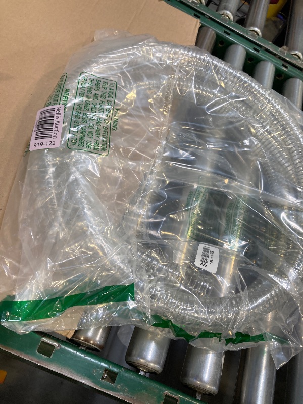 Photo 1 of Geowaky 1"id-10ft PVC Reinforced Tubing Steel Wire Suction Flexible Hose Vinyl Tubing Heavy Duty PVC Vacuum Hose Drain Fuel Oil Gas Water for Marine Bilge Pump Pond Spa