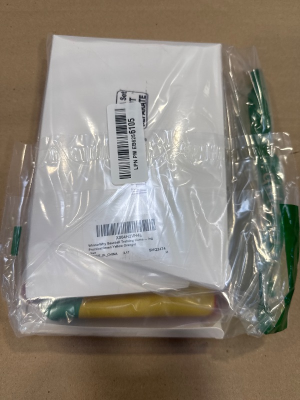 Photo 1 of WinnerWhy Baseball Training Home Plate 17 Inch Colored Pitching Plate Softball Baseball Bases Tools for Pitching and Hitting Practice(Green Yellow Orange)