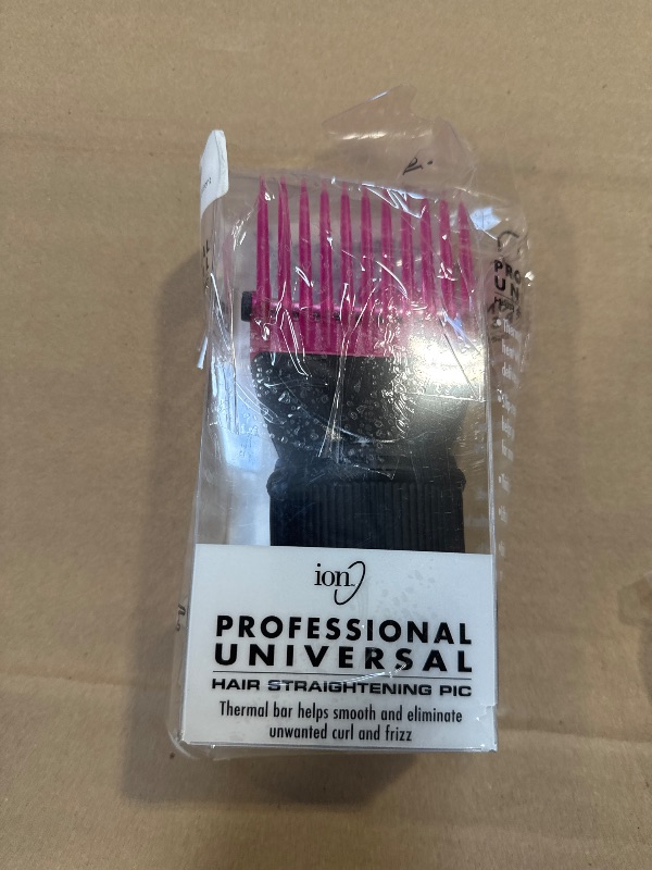 Photo 1 of Ion Universal Hair Straightening Pic Attachment