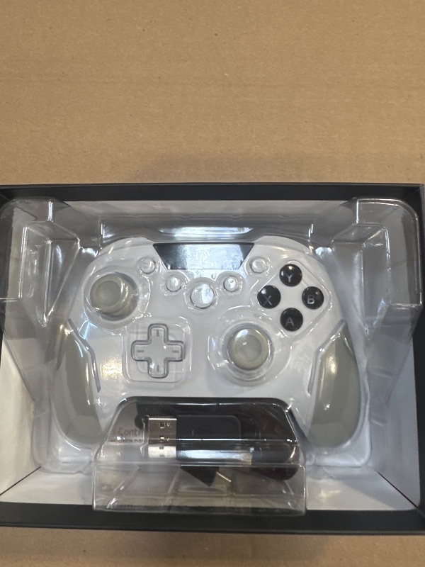 Photo 1 of EasySMX X20 Wireless Gaming Controller with RGB Backlit, 2-Stage Hall Effect Stick, 1000Hz Polling Rate, 6-Axis Gyro on Multi-Platform, Mech Buttons- Compatible with PC/Switch/Steam/Android