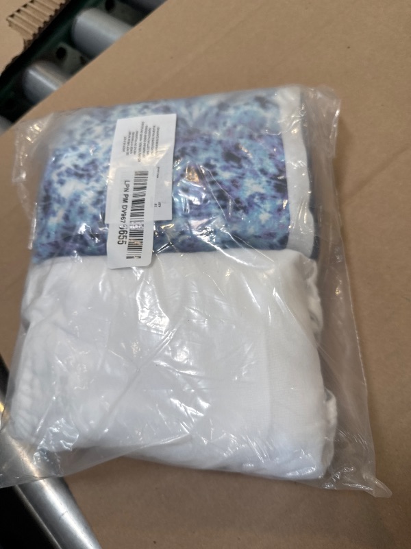 Photo 1 of Hanes Big Brief Underwear, Stretch Cotton Panties for Girls, Assorted, 12-Pack, White, Purple, Blue, Grey, Floral Print, Dot Print, Tie-dye Print