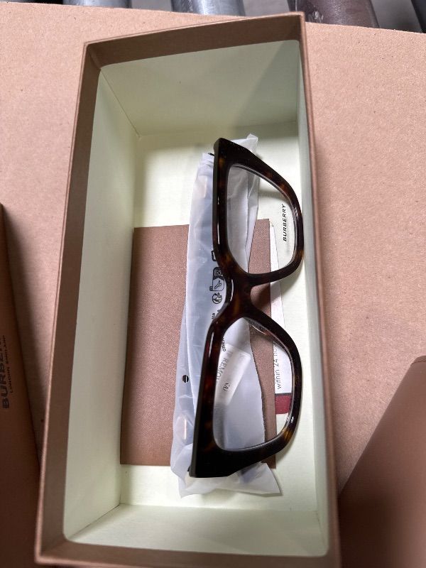 Photo 1 of BURBERRY Eyeglasses BE 2403 3002 Dark Havana Demo Lens, 51/17/140