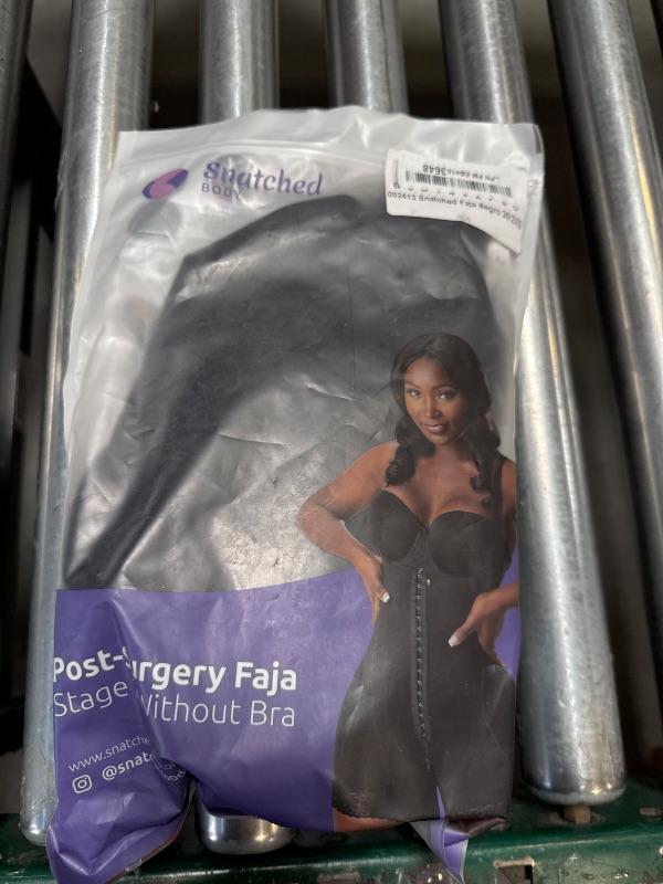Photo 1 of Snatched Body - Women's Stage 2 Faja Colombians without Bra Shapewear - Body Suits BBL Post Surgery Compression Garment - Tummy Control, Butt Lifting, Liposuction & Reductoras Moldeadoras- Black 2XS