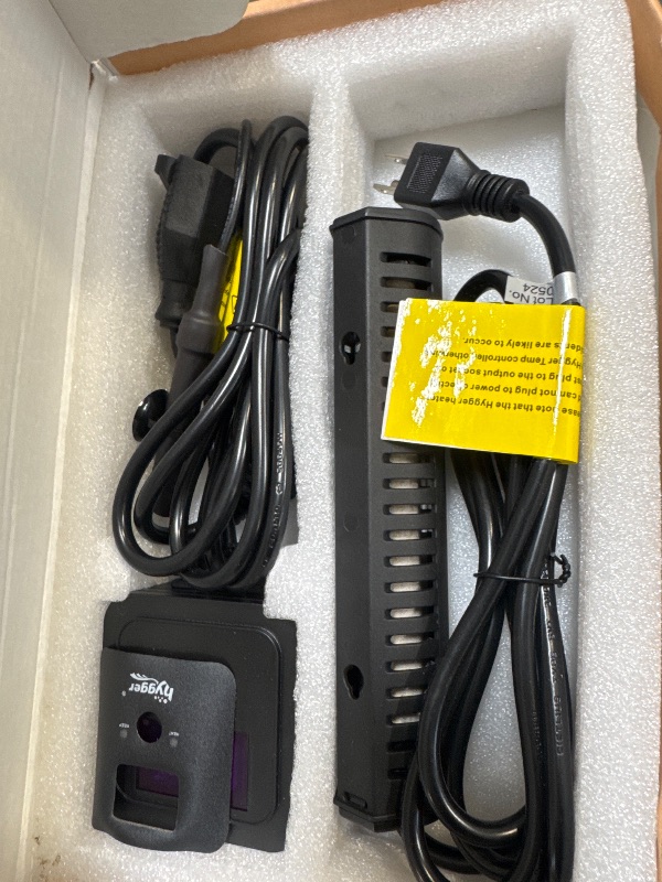 Photo 1 of hygger 300W Aquarium Heater with LED Digital Temperature Controller, Submersible Fish Tank Water Heater for 30-60 Gallon Freshwater & Saltwater Aquariums