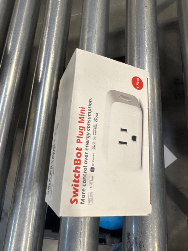 Photo 1 of ?2025 New? SwitchBot Smart Plug Mini 15A(4 Pack), Energy Monitor, Smart Home WiFi(2.4GHz) & Bluetooth Outlet, Compatible with Alexa & Google Home, APP Remote Control & Timer Function, No Hub Required
