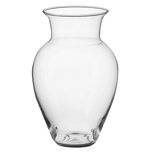 Photo 1 of Libbey Clear Glass 10.5 Spring Valley Floral Vase
