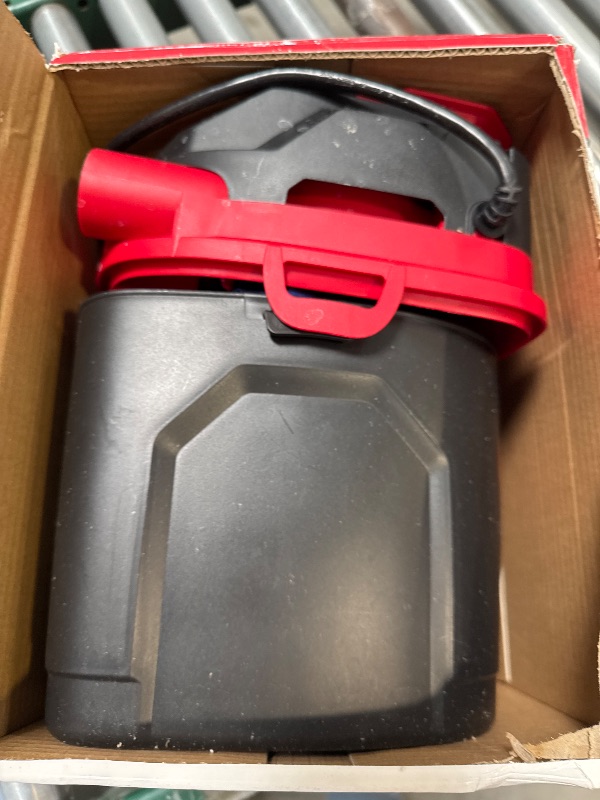 Photo 1 of Hyper Tough 1.5 Gallon 2 Peak HP Poly Wet/Dry Vacuum VH105 3502 

