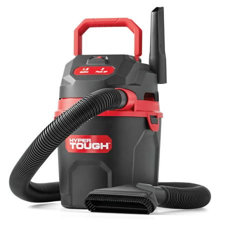 Photo 1 of Hyper Tough 1.5 Gallon 2 Peak HP Poly Wet/Dry Vacuum VH105 3502 
