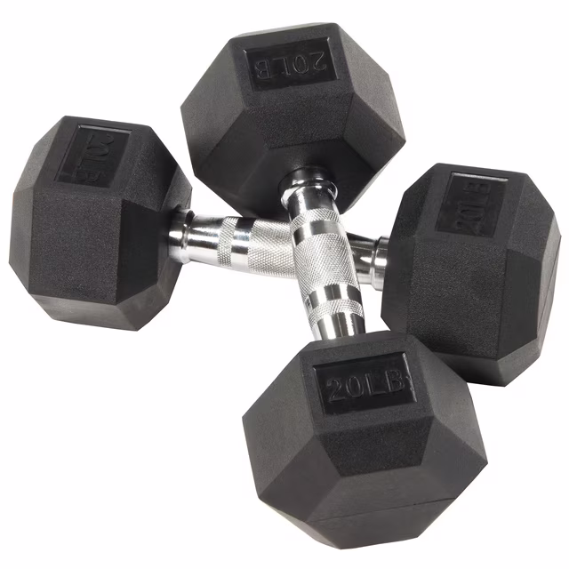 Photo 1 of Dumbbells, 20 Lbs. Pair