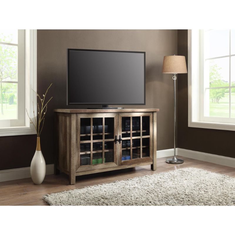Photo 1 of Better Homes & Gardens Oxford Square TV Stand for TVs up to 55 Rustic Brown

