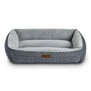 Photo 1 of Vibrant Life Lounger Dog Bed, Extra Large, Black 42" x 32"