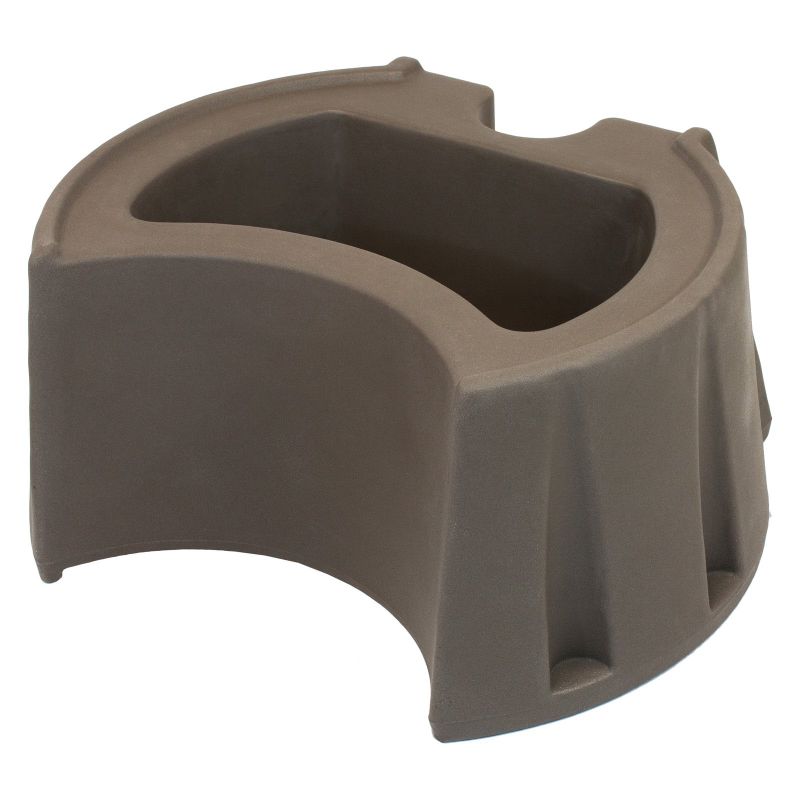 Photo 1 of Good Ideas Oak Rain Wizard Sturdy Rain Barrel Stand
