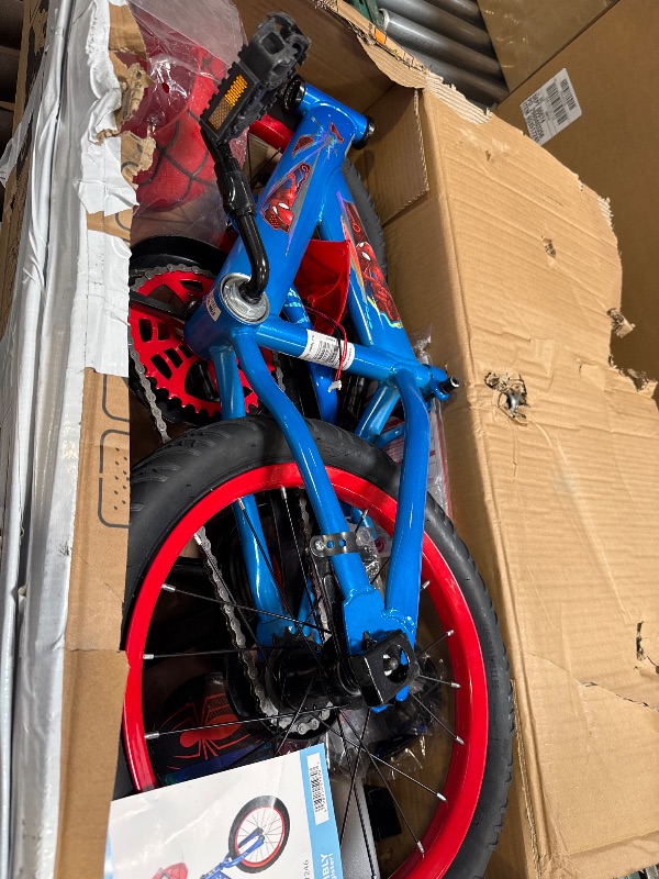 Photo 1 of Marvel Spider-Man 16-inch Boys Bike for Kids by Huffy