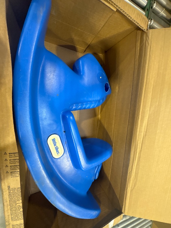 Photo 1 of Little Tikes Rocking Horse Blue, 33.00 L x 10.00 W x 17.50 H Inches