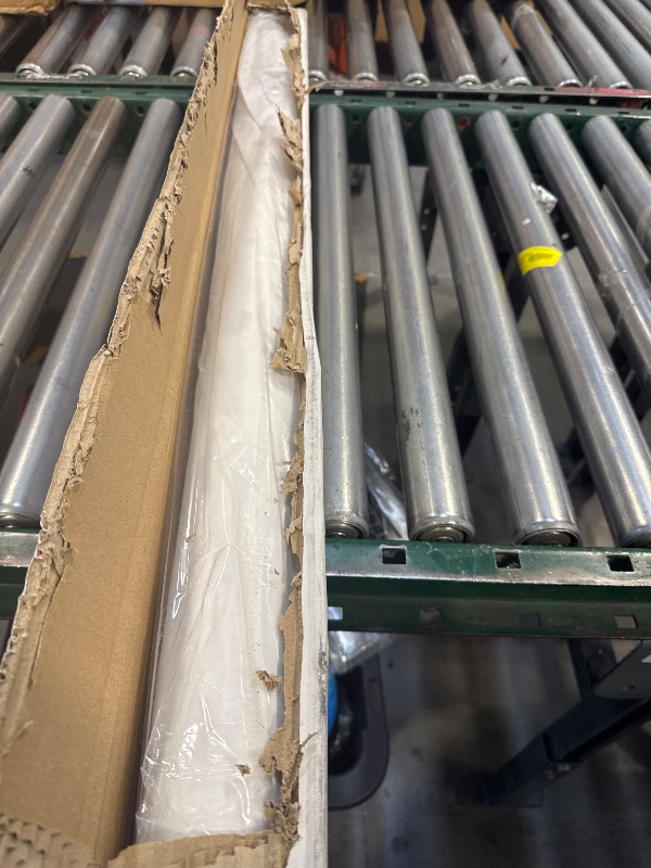 Photo 1 of 40 in x 300 ft White Plastic Table Roll 1 Roll ct.
