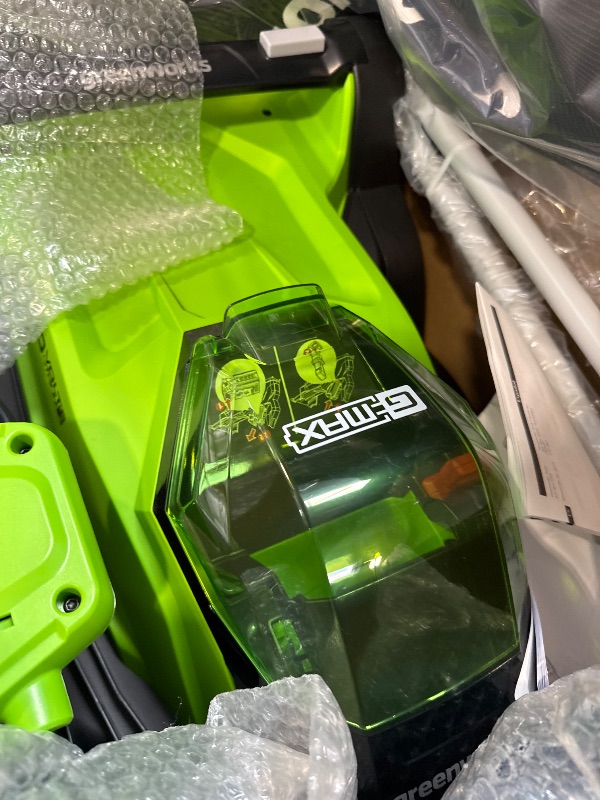 Photo 1 of Greenworks 40V 17" Cordless (Push) Lawn Mower (75+ Compatible Tools), 4.0Ah Battery and Charger Included