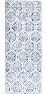 Photo 1 of Wyatt & Ash Washable Runner and Accent Rug, Alisha 2x6
