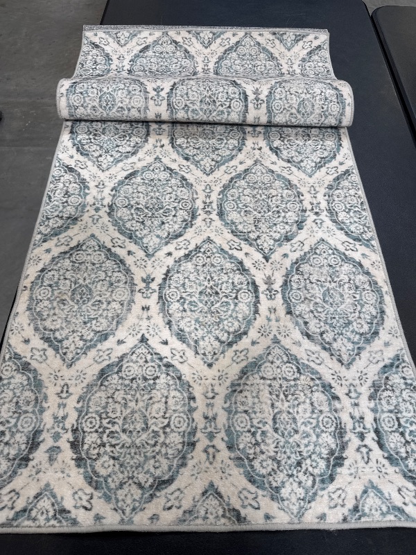 Photo 1 of Wyatt & Ash Washable Runner and Accent Rug, Alisha 2x6
