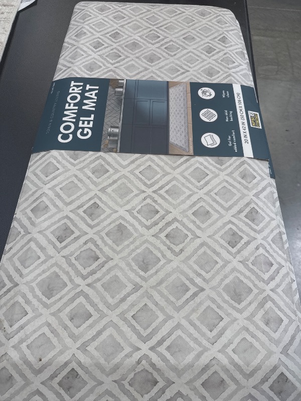 Photo 1 of Town & Country Living Comfort Gel Kitchen Mat, 20" x 42"
