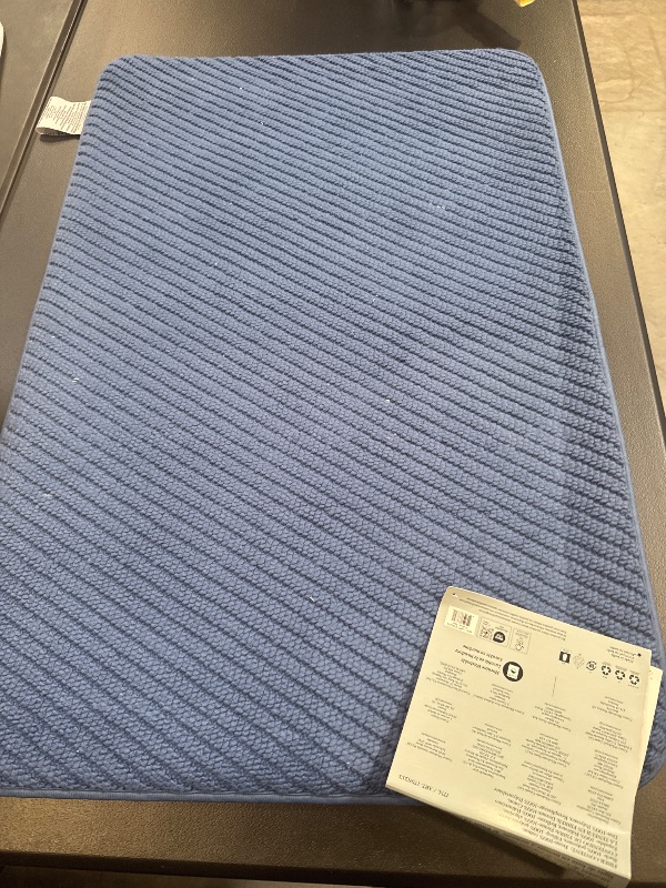 Photo 1 of Cotton Twill Memory Foam Bath Rug
