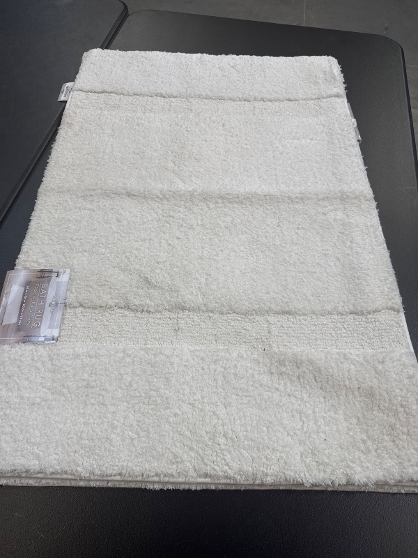 Photo 1 of Mohawk Double Stripe Bath Rug
