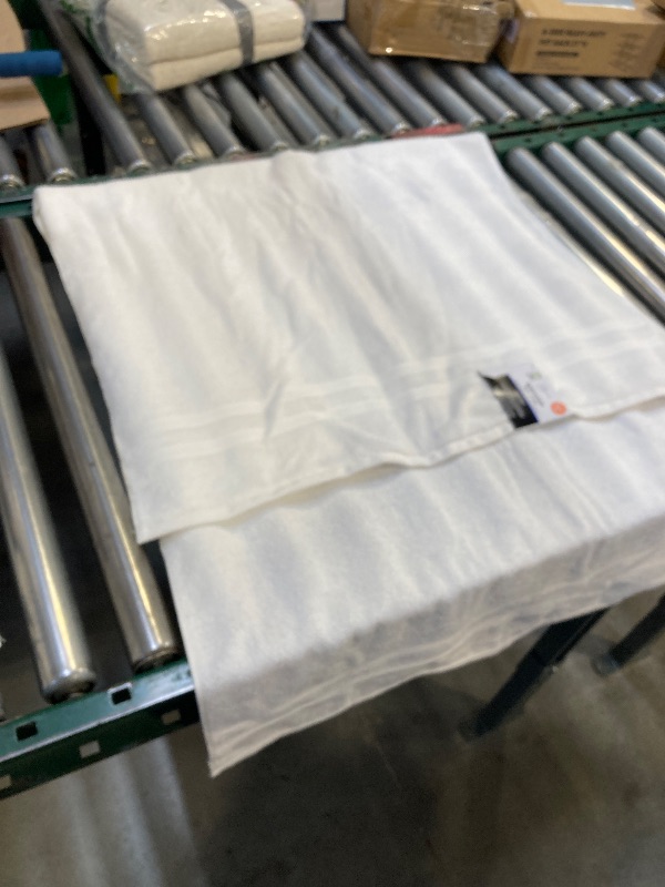 Photo 1 of Mainstays Performance Solid Bath Sheet, 62" X 30", White
