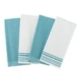 Photo 1 of Mainstays 4-Pack 16”x26” Woven Kitchen Towel Set, Topaz