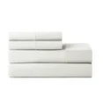 Photo 1 of Hotel Style 4-Piece 600 Thread Count White Egyptian Cotton Adult Bed Sheet Set, Full - Deep Pocket