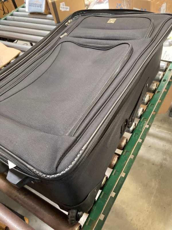 Photo 1 of Protege 28 Regency Checked 2-Wheel Upright Luggage (Walmart Exclusive)