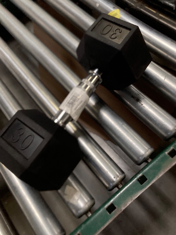 Photo 1 of Marcy 30 lb EcoWeight Rubber Hex Dumbbell, IBRH-030 - Sold Individually