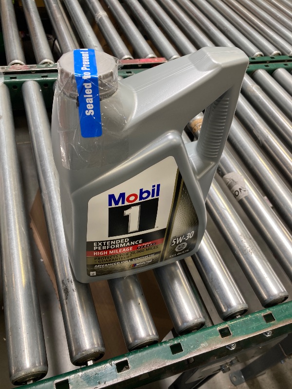 Photo 1 of Mobil 1 Extended Performance High Mileage Full Synthetic Motor Oil 5W-30, 5 Quart