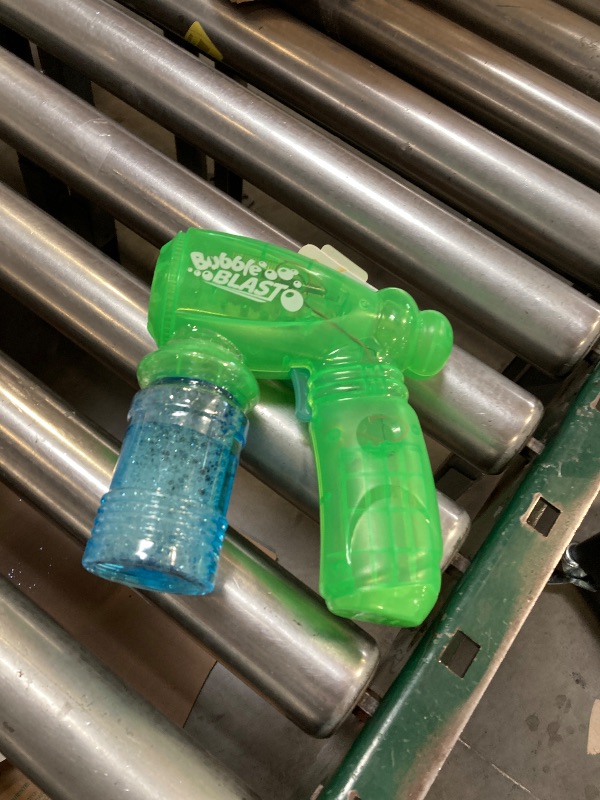 Photo 1 of Play Day Light up Bubble Blaster - Blue, 4oz Solution, Children Ages 3+